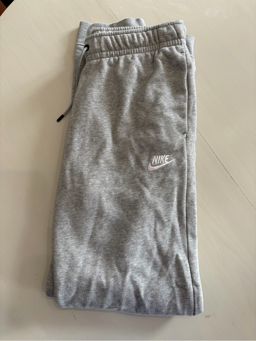 Nike woman’s Gray Fleece Jogger Pants